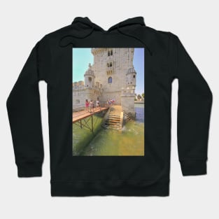 torre de Belém greens. Belém tower Hoodie